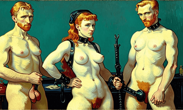 Femdom Artwork Inspired by Vincent van Gogh