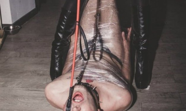 Femdom Party Slave