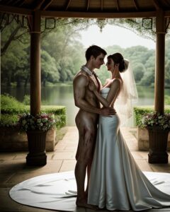 Pegging Our Way Through Our Wedding Day Fuck-a-thon Competition