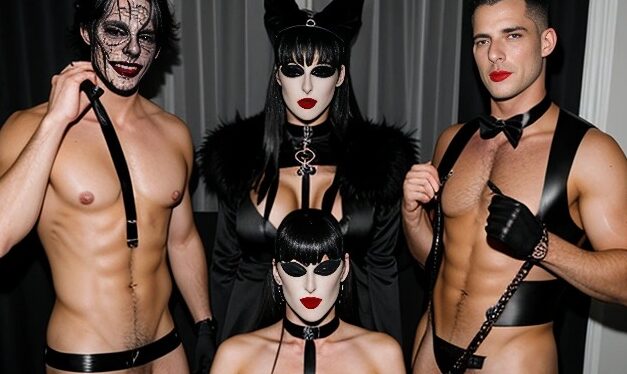 Three Subs, One Domme: Winning “Most Exposed” at a Kinky Halloween Party