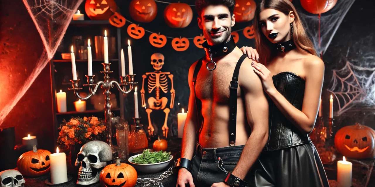 My Girlfriend’s Rules for Halloween: Shirtless, Locked, and Controlled