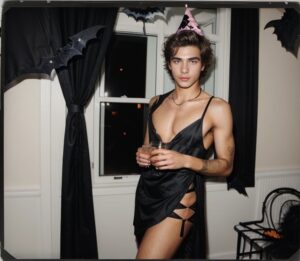 Panties, Heels, and a Dildo: Halloween Control Over My Boyfriend