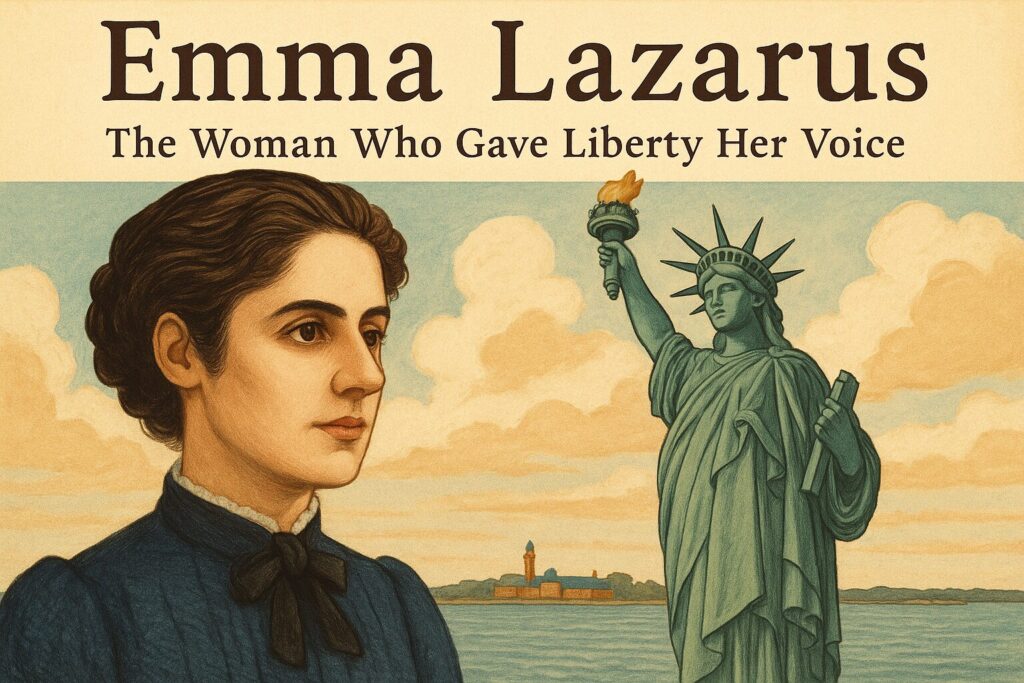 Emma Lazarus: The Woman Who Taught America to Kneel Before Compassion