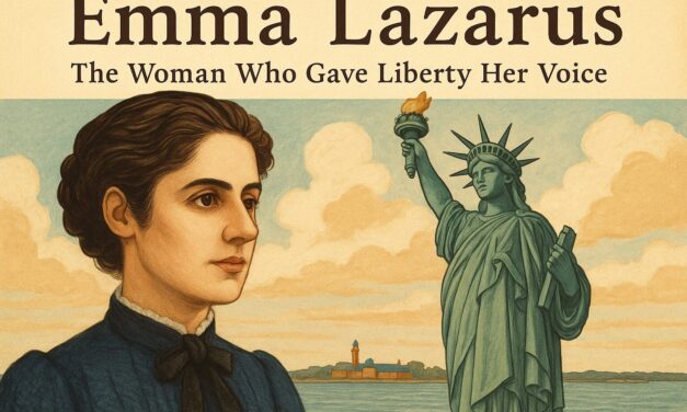 Emma Lazarus: The Woman Who Taught America to Kneel Before Compassion