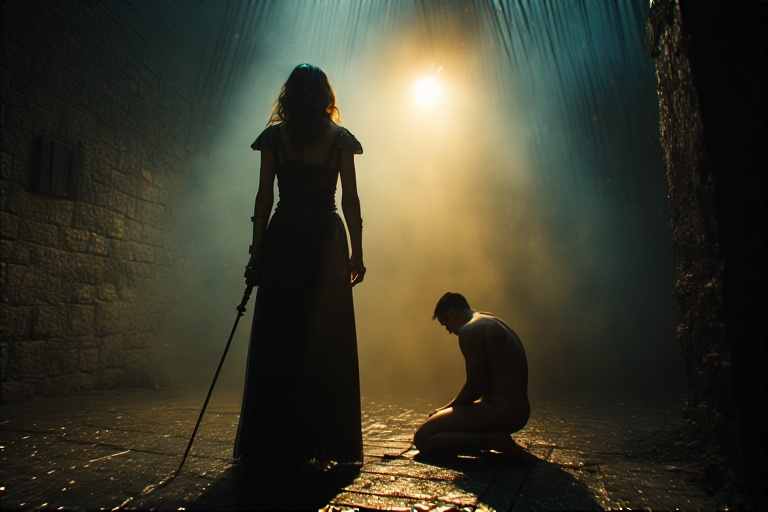 He Craves the Sting of Her Rod