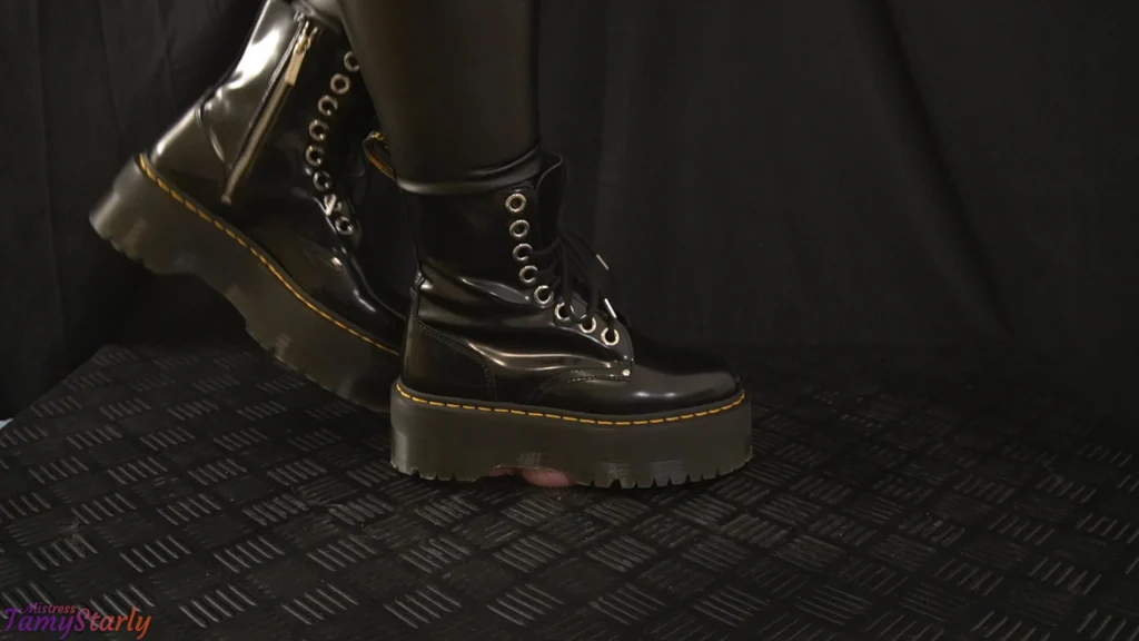 Your Cock vs My Dr. Martens - Cock Balls Crush Trample