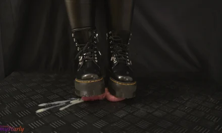 Cock and Balls Trampled by Dr. Martins