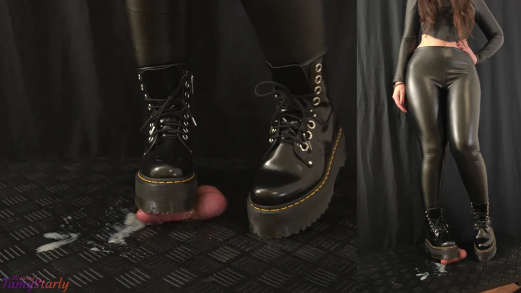 Your Cock vs My Dr. Martens - Cock Balls Crush Trample