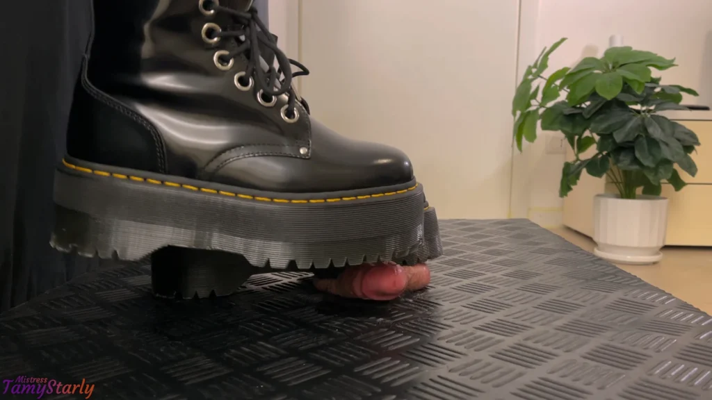 Your Cock vs My Dr. Martens - Cock Balls Crush Trample