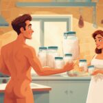 Obedience, Humiliation, and Semen Control in the Jar Calendar Game