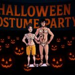 Sue Tricks and Treats the Men’s Swim Team