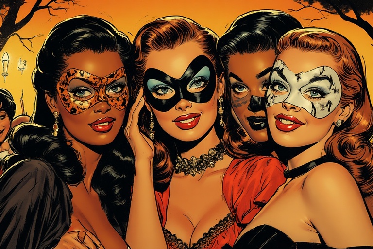 Halloween Masks and Femdom Mystique