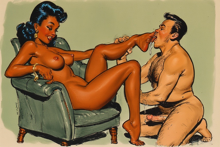 Kneel, Kiss, Choke: How I Warm Up With a Foot boy