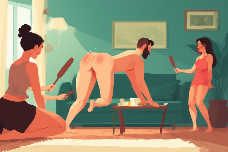 How It Feels to Be Punished in Front of Her Friends