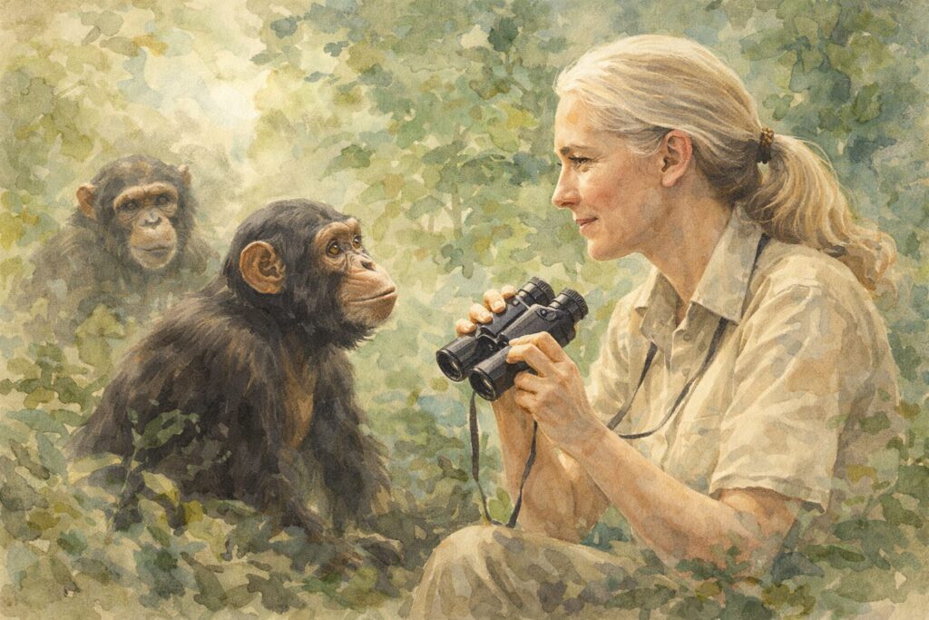 Jane Goodall – The Primatologist Who Forced Science to Listen
