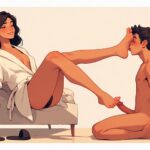 How My Sub Starts Every Day at My Feet