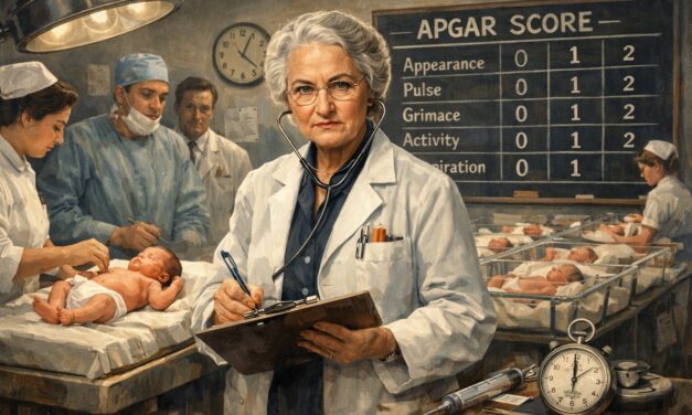 Virginia Apgar + The Woman Who Commanded the First Breath