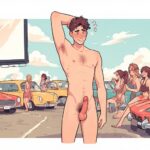 CFNM Babe at the Drive In