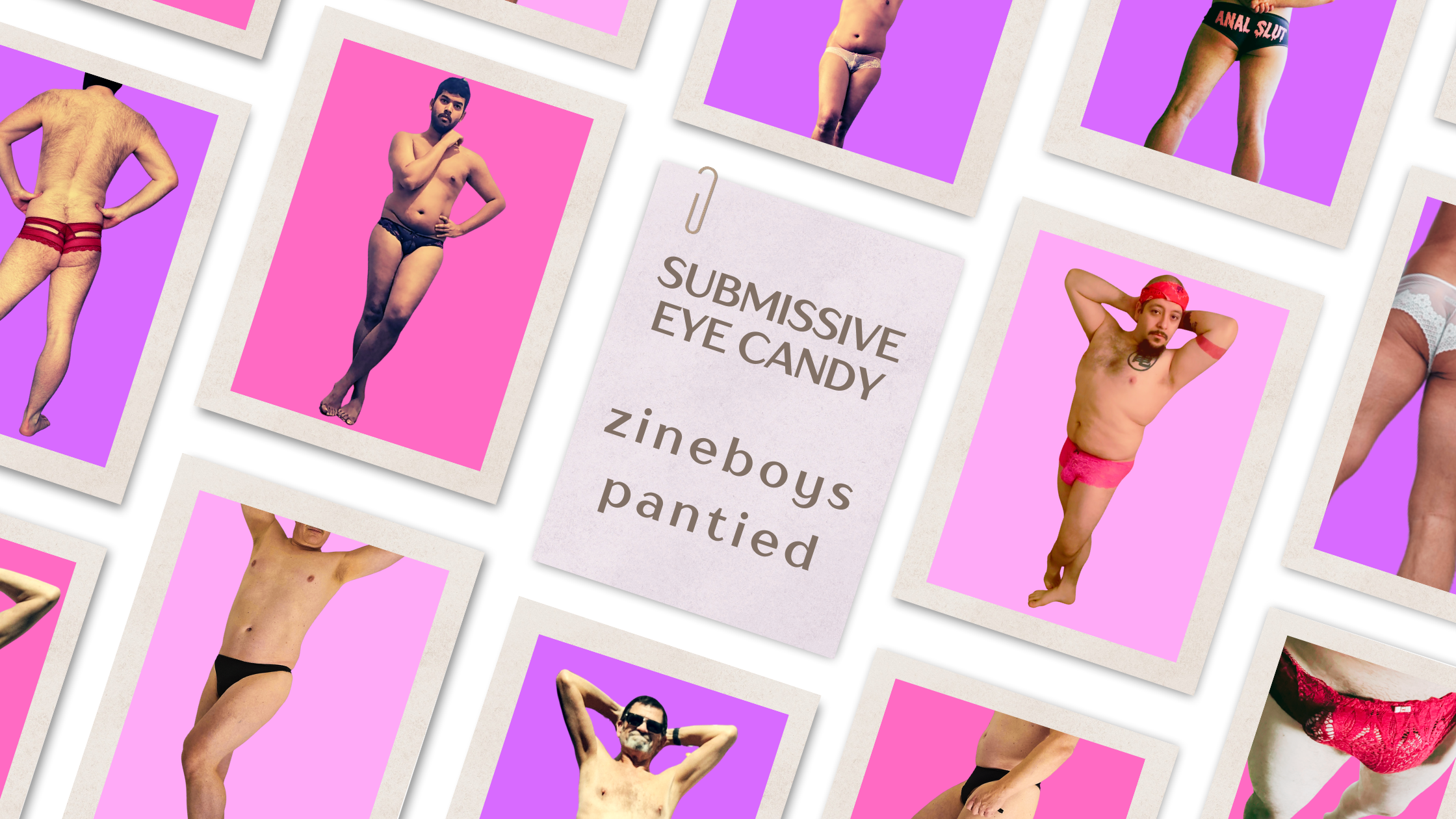 submissive eye candy zineboys pantied