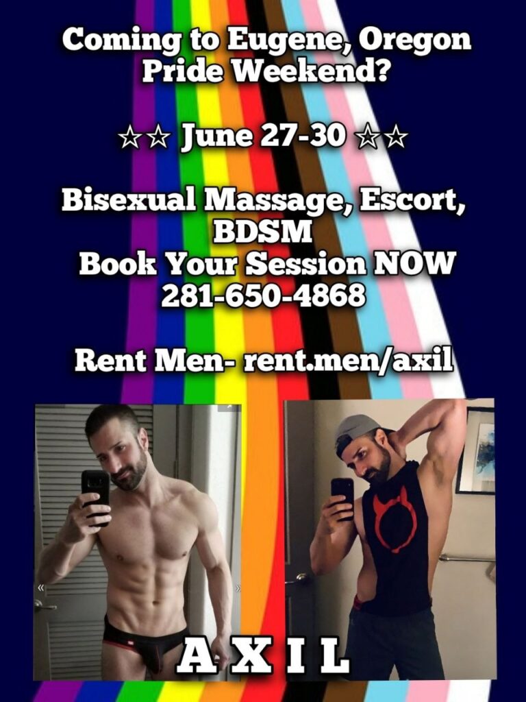 Axil is Cuming to Eugene, Book Your Session NOW