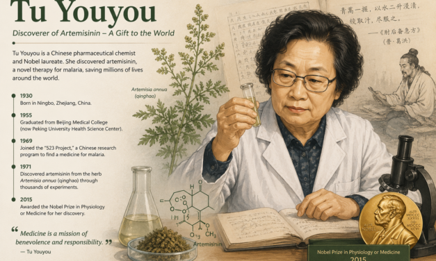 Tu Youyou Dominated History Through Science, Persistence, and Discovery