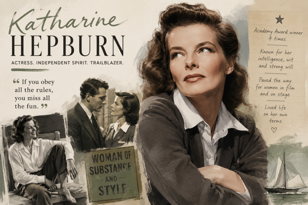 Katharine Hepburn Dominated History by Refusing to Become Hollywood’s Perfect Lady Katharine Hepburn Dominated History by Refusing to Become Hollywood’s Perfect Lady