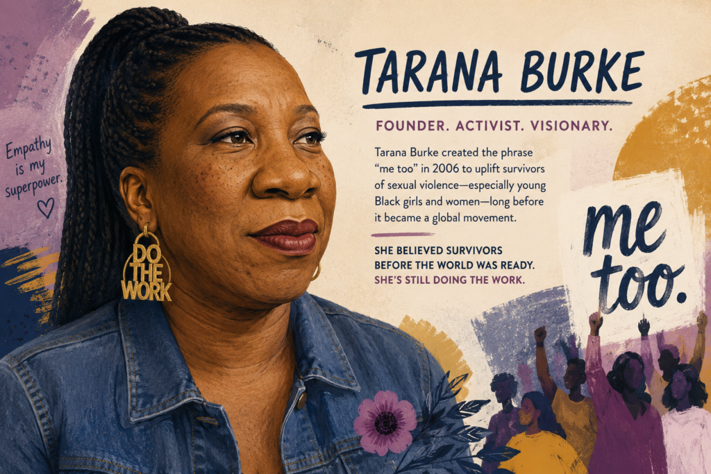 Tarana Burke Dominated History by Changing the Conversation Tarana Burke Dominated History by Changing the Conversation