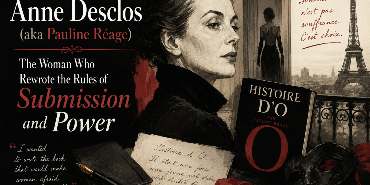 Anne Desclos – The Woman Who Rewrote the Rules of Submission and Power