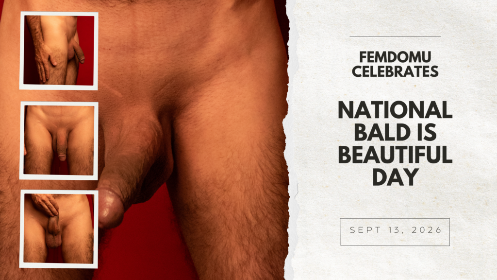 Our Boys are Bare Below for National Bald Day