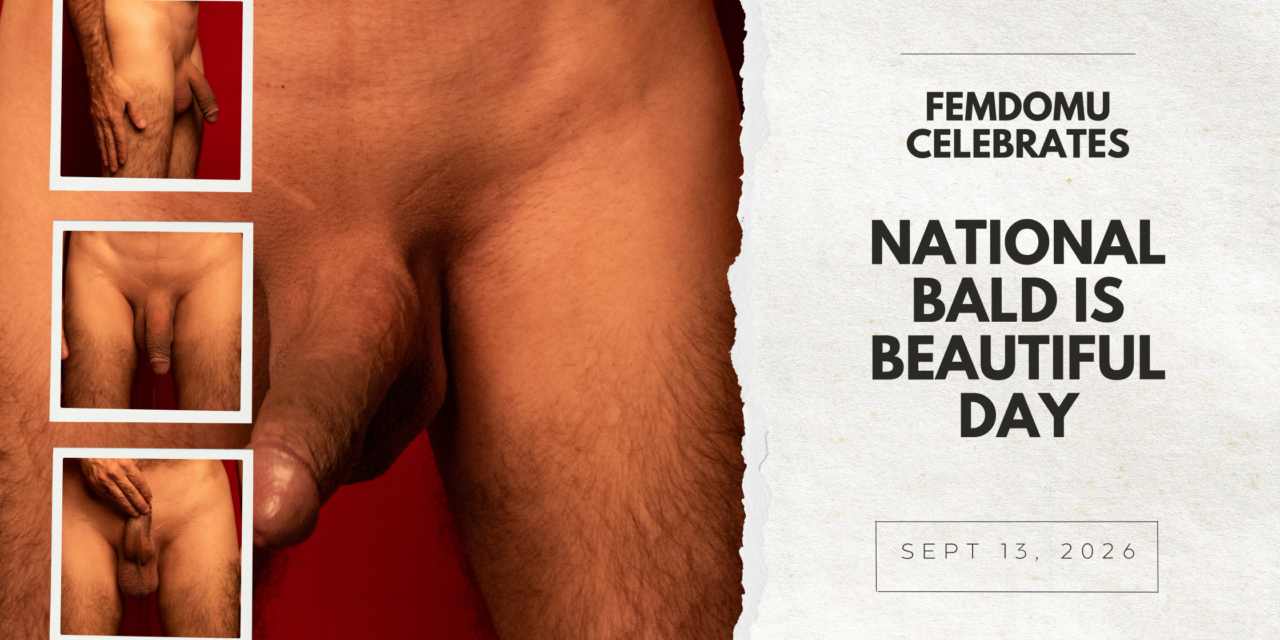 Our Boys are Bare Below for National Bald Day