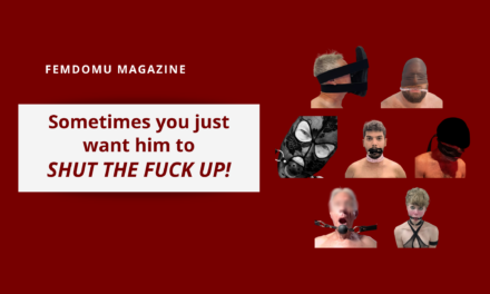 Sometimes I Just Want Him to Shut the Fuck Up!