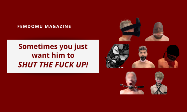 Sometimes I Just Want Him to Shut the Fuck Up!