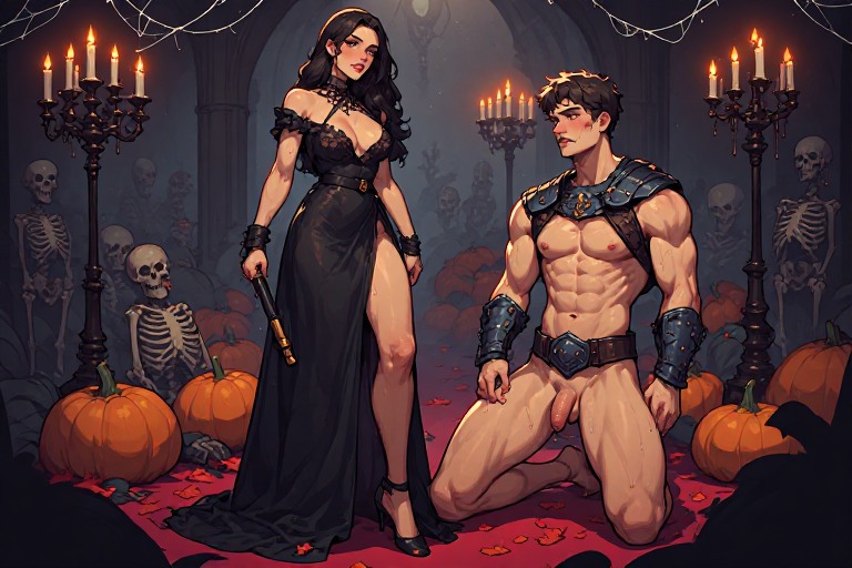 A Halloween Tradition for Female-Led Couples