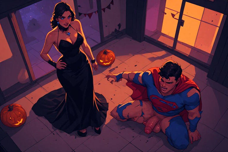 I Prefer His Costume After It Has Been Ruined